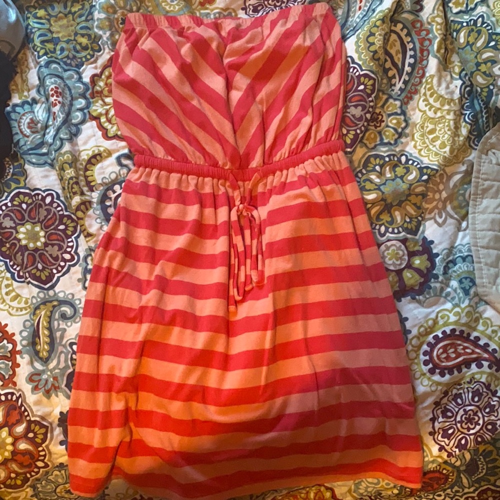Pink Stripe Dress